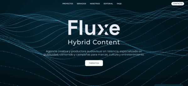 Arquitectura SEO para la agencia creativa Fluxe